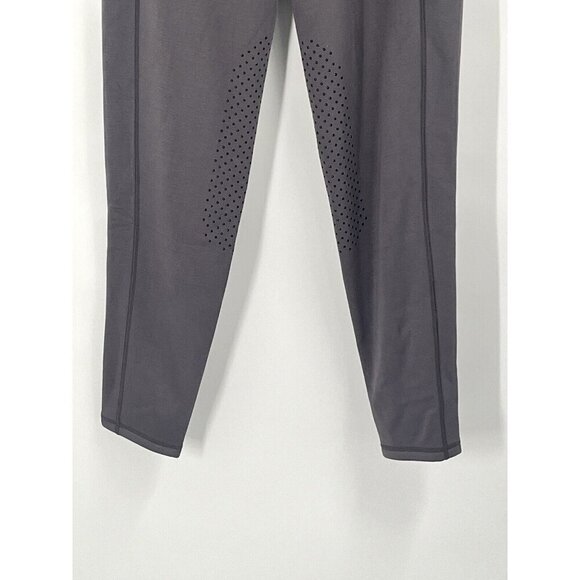 Piper by Smartpack Pull On Gray Riding Pants Equestrian Sz L Fleece Lined - Picture 2 of 6